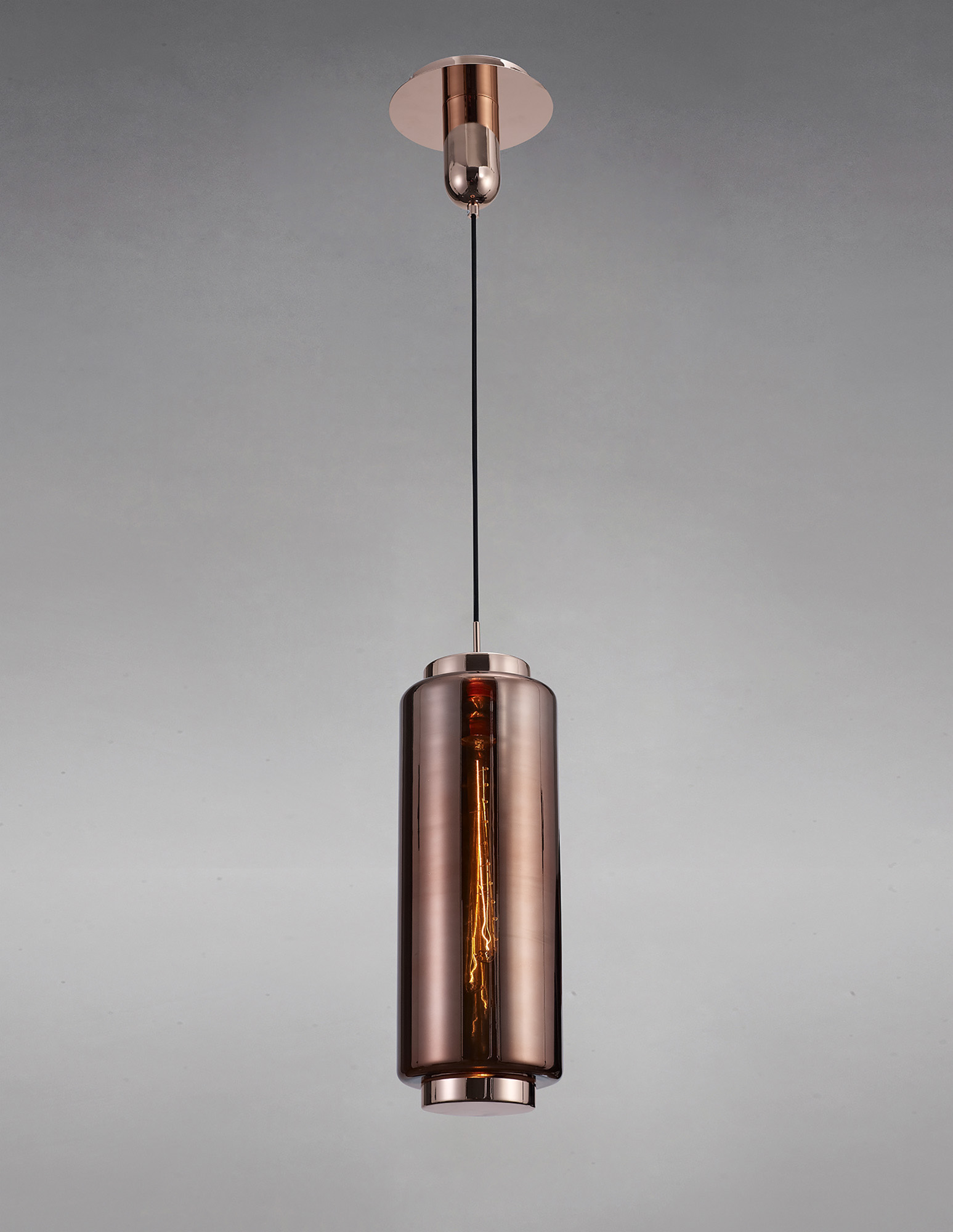 Jarras Copper Ceiling Lights Mantra Single Pendant
